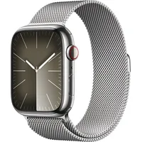 Smartwatch Apple Watch 9 Gps  Cellular 45Mm Silver Stainless Steel Mrmq3Qp/A 195949025501