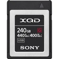 Sony memory card Xqd G 240Gb R440/W400Mb/S  Qdg240F 4548736088443