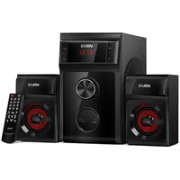 Sven Speakers  Ms-302, black 40W, Fm, Usb/Sd, Display, Rc Sv-013554 16438162013551