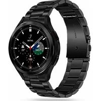 Tech-Protect Bransoleta Stainless Samsung Galaxy Watch 4 40/42/44/46Mm Black  Thp691Blk 9589046917301