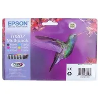 Tusz Epson  tuszy T0807 Easy Mail Packaging 6 C13T08074510 8715946542553