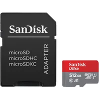 Sandisk Ultra microSDXC 512Gb  Sd 150Mb/S A1 Class 10 Uhs-I, Ean 619659200572 Sdsquac-512G-Gn6Ma
