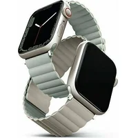 Uniq Pasek Revix Apple Watch 4/5/6/7/Se/8/Ultra 44/45/49Mm Reversible Magnetic szałwia-/sage-beige  Uniq741 8886463680827