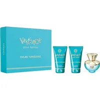 Versace Set Dylan Turquoise Pour Femme Edt spray 50Ml  Shower Gel Body 8011003870158