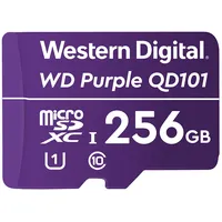Western Digital Wd Purple Sc Qd101 memory card 256 Gb Microsdxc Class 10  Wdd256G1P0C 718037874951 Pamwessdg0009
