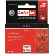Activejet Ac-540Rx Ink cartridge Replacement for Canon Pg-540Xl Premium 25 ml 700 pages, black  5901443019640 Expacjaca0126