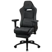 Aerocool Royalslategr Premium Ergonomic Gaming Chair Legrests Aerosuede Technology Grey  Aeroroyal-Slate-Grey 4711099472741 Gamaerfot0051
