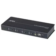Aten Cs724K 4-Port Usb Boundless Km Switch Cables included  Cs724Km-At 4719264646232