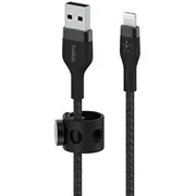 Belkin Flex Lightning/Usb-A 3M mfi cert., black Caa010Bt3Mbk  0745883832439 695249
