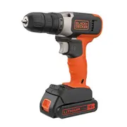 BlackDecker Akku-Bohrschrauber 18V 1.5Ah Bcd001C1  Bcd001C1-Qw 5035048695104