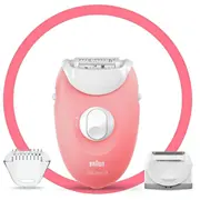 Braun Silk-Épil 3 Se3-277 Epilator, White and Pink  4210201423508 Agdbradep0209