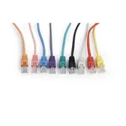 Patch Cable Cat5E Utp 0.5M/Black Pp12-0.5M/Bk Gembird  8716309038560