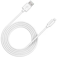Canyon  cable Mfi-12 Usb-A to Lightning 2M White Cns-Mfic12W 5291485008956
