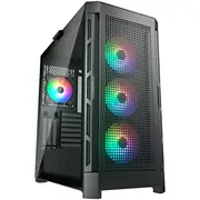 Cougar Gaming Duoface Pro Rgb Pc Case, Mid Tower, Black  Cgr-Duoface 4710483775253