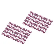 Digitus Farbclips für Patch 100Stk. Magenta  A-Cc-Mg 4016032496496