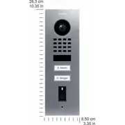 Doorbird Ip Video Türst. D1102Fv Fingerpr. Edels. V2A, Unterpu  423872295 4260423872295