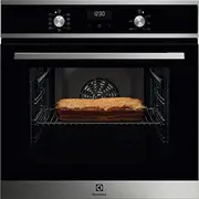 Electrolux cepeškrāsns Iebūv. 65L, nerūsējoša tērauda Eof5F50Bx  7333394072791