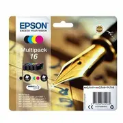 Epson Dura Ultra Multipack T 162 Bk/C/M/Y  1626 C13T16264012 8715946519821 267689
