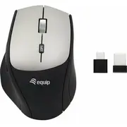 Equip Optyczna bezprzewodowa Dual  Usb-CA RL 245115 4015867236673