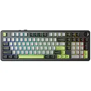 F99 Pro BlackGreyGreen Graywood Rgb Aula gasket keyboard  Auf99P-Bgg-Gw 6948391296678 Peraulkla0014