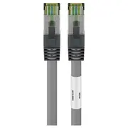 Goobay Kabel patchowy Rj45 Cat 6A, 500 Mhz z surowym kablem 8.1 S/Ftp, - Długość  7.5 m 55140 4040849551406