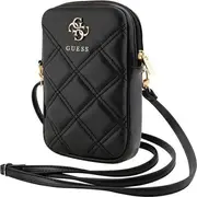 Guess  Guwbzpsqssgk/Black Zip Quilted 4G Gue003692 3666339210694