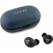 Guess Bluetooth headphones Gutwspgtspsb Tws  docking station blue/blue Grained Classic Logo 3666339329105