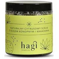 Hagi Hagi,  scrub do cytrusowy z olejem konopnym i makadamia, 300G Hag8449 5906874158449