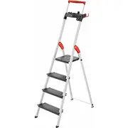 Hailo Kapnes majsaimniecibas L100 Topline / aluminija 4 pakapieni 038050407  4007126017512