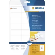 Herma Etykiety samoprzylepne kryjące 4227, A4, 64,4 x 33,8 mm.,  nieroczysty mat, 600 4227 4008705042277