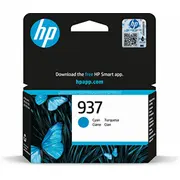 Hp Inc. Ink 937 Cyan 4S6W2Ne  196786147531 Erhpd0093210170