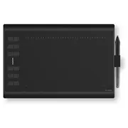 Huion H1060P graphic tablet 5080 lpi 250 x 160 mm Usb Black  6930444800697 Tabhuotag0005