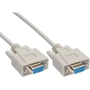 Inline 35Pcs. Bulk-Pack Null Modem Cable Db9 female to 3M  B-12224 4043718316236