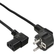 Kabel  Inline 25Pcs. Bulk-Pack Power Cable Type F C13 right angled black 3M B-16752A 4043718304363