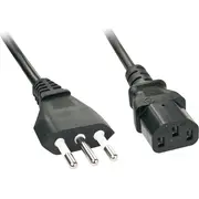 Kabel  Lindy 30414 zasilające 3 m Cei 23-16 C13 panel 4002888304146