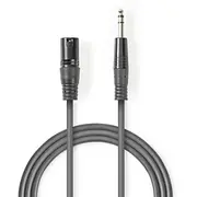 Kabel Nedis Kabexlr M - 6.35Mm 3M 5412810295739 Coth15100Gy30 