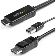 Kabel Startech Displayport - Hdmi  Usb-A 3M Hd2Dpmm3M 0065030885133
