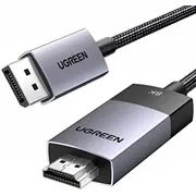 Kabel Ugreen Displayport do Hdmi Dp115, 8K 60 Hz, 1M  80395 6957303883950