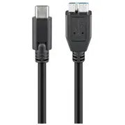 Kabel Usb Goobay Usb-C - micro-B 0.6 m  67995 4040849679957