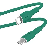 Kabel Usb Puro Icon Soft Cable Usb-C/Lightning 1.5M Jade  Pur690 8018417442834