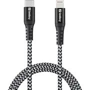 Kabel Usb Sandberg Lightning - Usb-C 1 m  Survivor 5705730441554