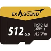 Karta Exascend Catalyst Microsdxc 512 Gb Uhs-I/U3 A2 V30 Ex512Gusdu1-Ad  6972904954595