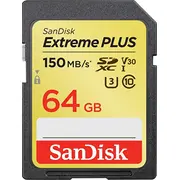 Karta Sandisk Extreme Plus Sdxc 64 Gb Class 10 Uhs-I/U3 V30 Sdsdxw2-064G-Gncin  619659189341 234841