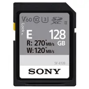 Karta Sony Sf-E Sdxc 128 Gb Class 10 Uhs-Ii/U3 V60 Sfe128A  Sfe128A.ae 4548736147409 263603