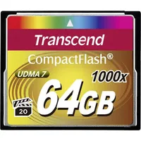 Karta Transcend 1000X Compact Flash 64 Gb  Ts64Gcf1000 0760557823964
