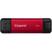 Kingston External Ssd 1Tb Dualportable Usb-A/C 3.2 Gen2  Spsd/1Tb 740617352221 Dgkinzgt10Psd00