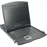 Kvm Digitus  19 Lcd z touchpad 8 portów 1U komplet 8Xds-19231 klawiatura Us-Ds-72211-2Us Ds-72211-2Us