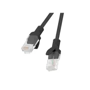 Lanberg  Patchcord Cat.6 Utp Pcu6-10Cc-0050-Bk 0.5 m Black 5901969406894