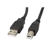 Lanberg Usb Type-A to Type-B 2.0 Cable, 3 m  Ca-Usba-11Cc-0030-Bk 5901969413502