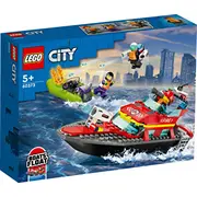 Lego City 60373 Fire Rescue Boat  5702017416335 Klolegleg0601